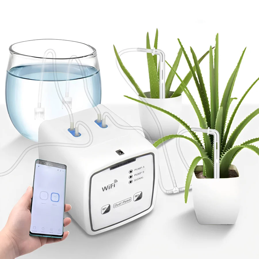 Smart WiFi Automatic Plant Watering System - Luxicro