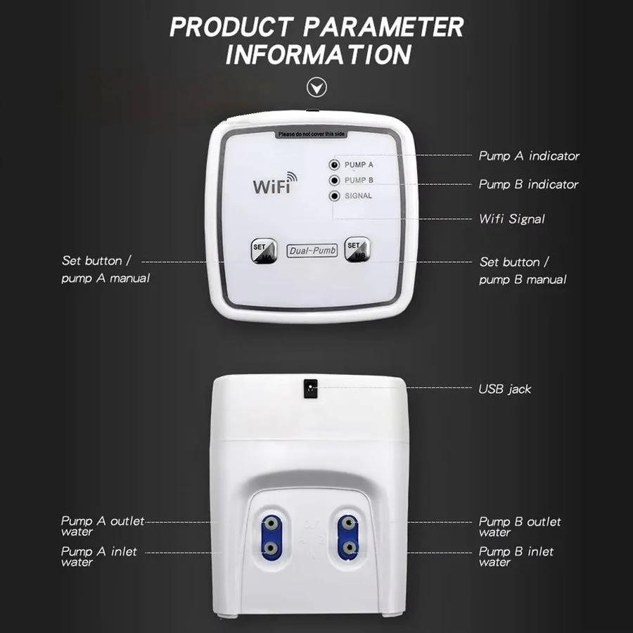 Smart WiFi Automatic Plant Watering System
