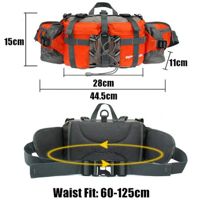 Waterproof Athletic Waist Pack for Running Hiking Cycling