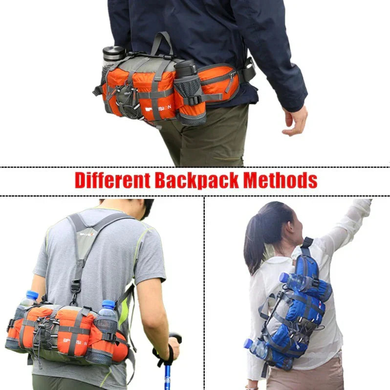 Waterproof Athletic Waist Pack for Running Hiking Cycling