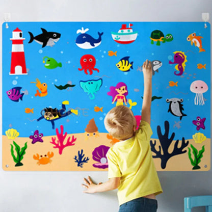 Interactive Felt Learning Board