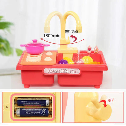 Kid's Interactive Kitchen Playset with Accessories