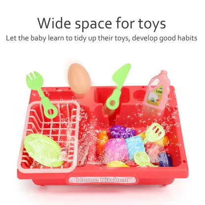 Fun Play Kitchen Set with Water Play and Accessories