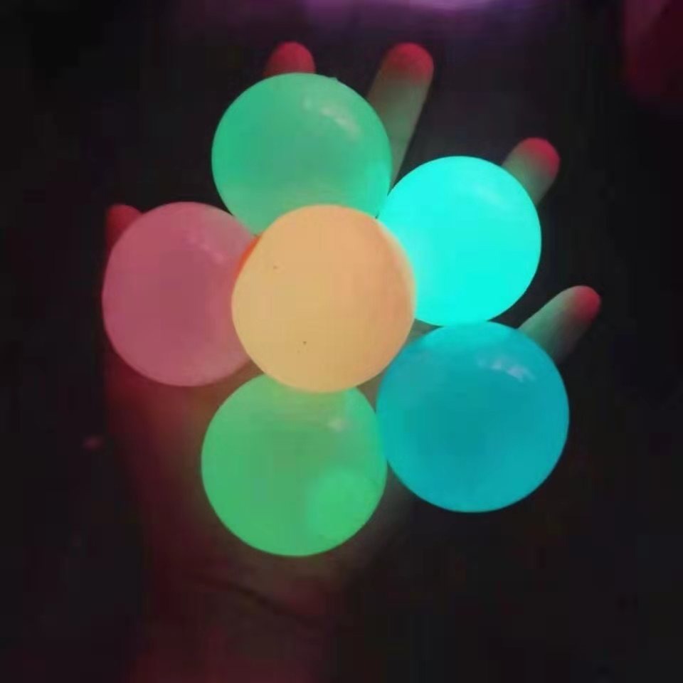 Glow in Dark Bouncing Balls for Kids