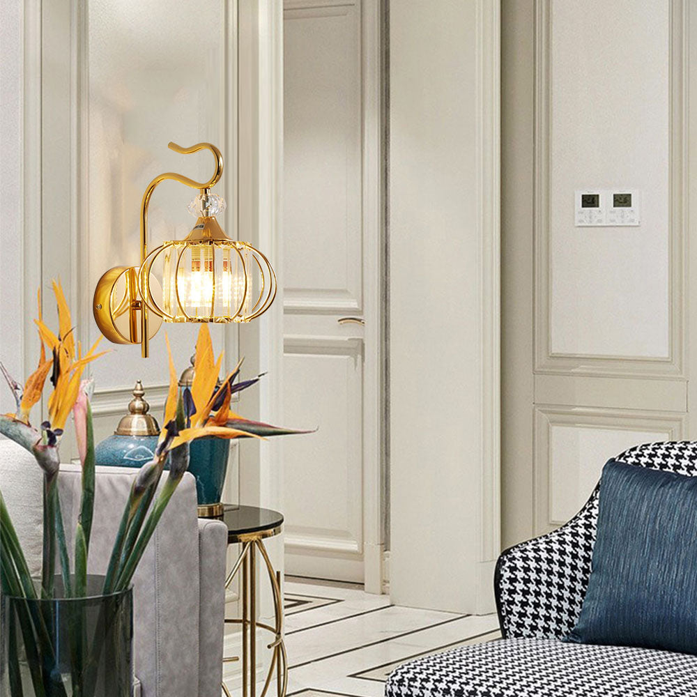 Sleek Contemporary Metal LED Wall Lamp