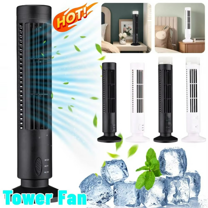 Quiet USB Rechargeable Bladeless Fan