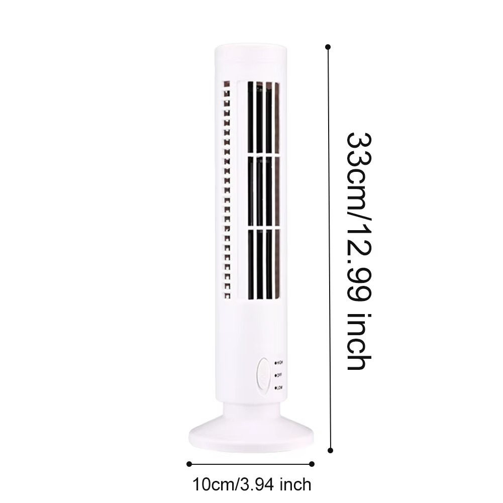 Quiet USB Rechargeable Bladeless Fan