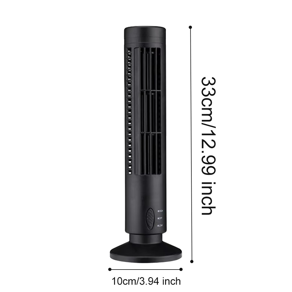 Quiet USB Rechargeable Bladeless Fan - Luxicro