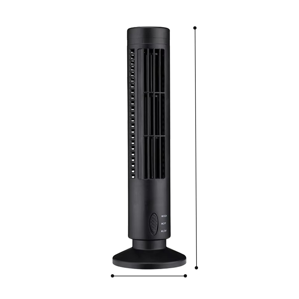 Quiet Compact Tower Fan - Luxicro