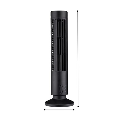 Quiet Compact Tower Fan - Luxicro