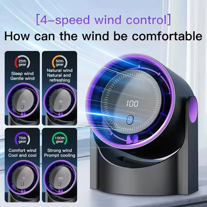 Compact Silent Air Conditioner with Humidifier