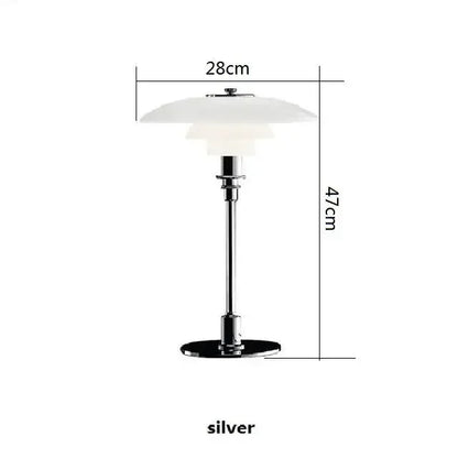 Elegant Clear Desk Lamp