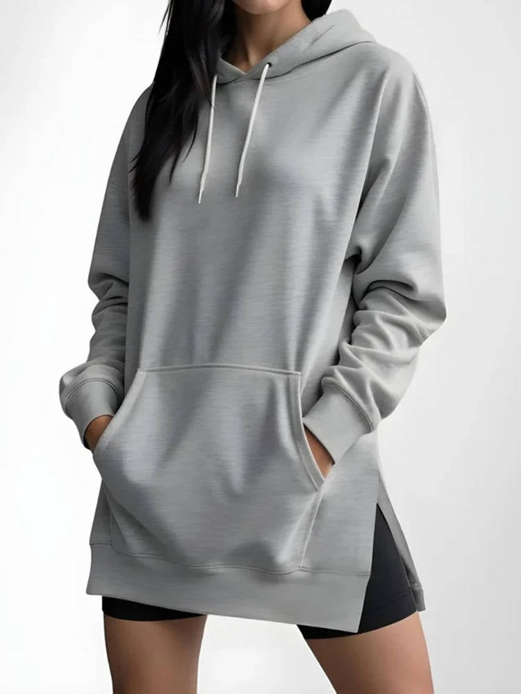 Loose Fit Sweatshirt Dress