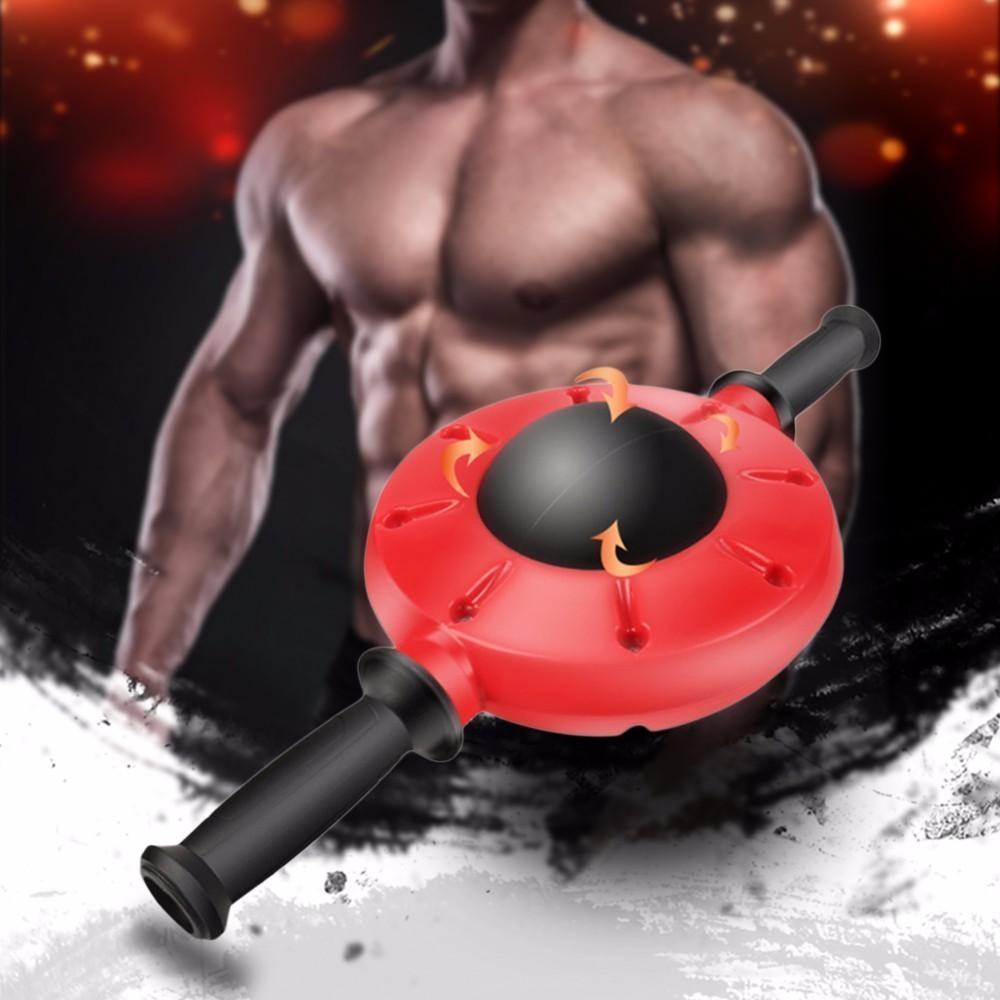 Ab Wheel Core Trainer with 360° Rotation for Home Workout – Luxicro