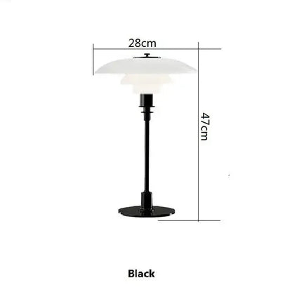 Elegant Clear Desk Lamp