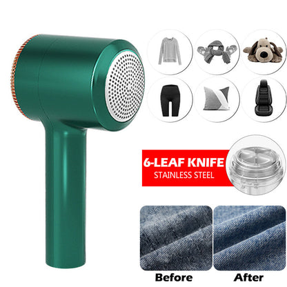 Portable Fabric Lint Remover with USB Charger