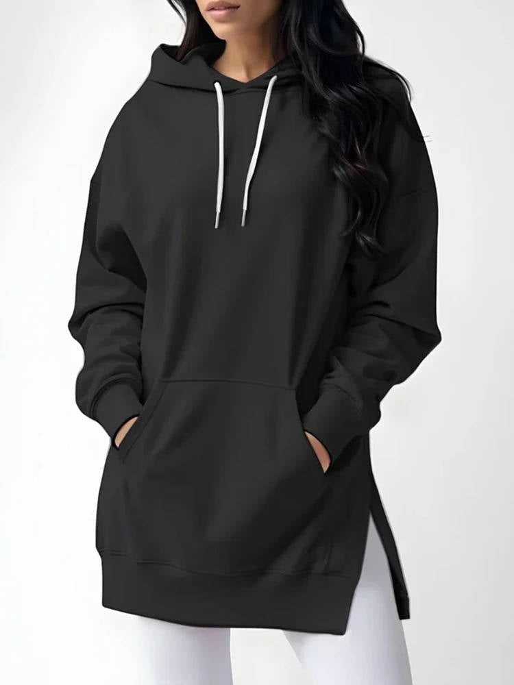 Loose Fit Sweatshirt Dress