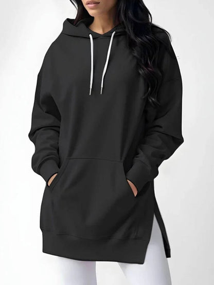 Loose Fit Sweatshirt Dress