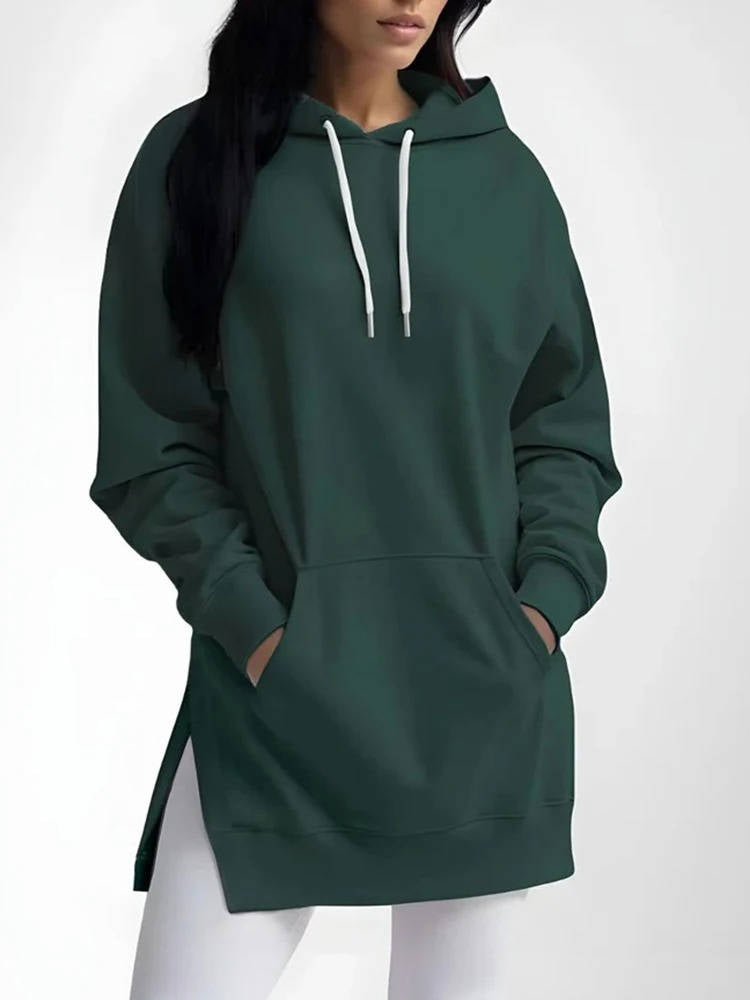 Loose Fit Sweatshirt Dress