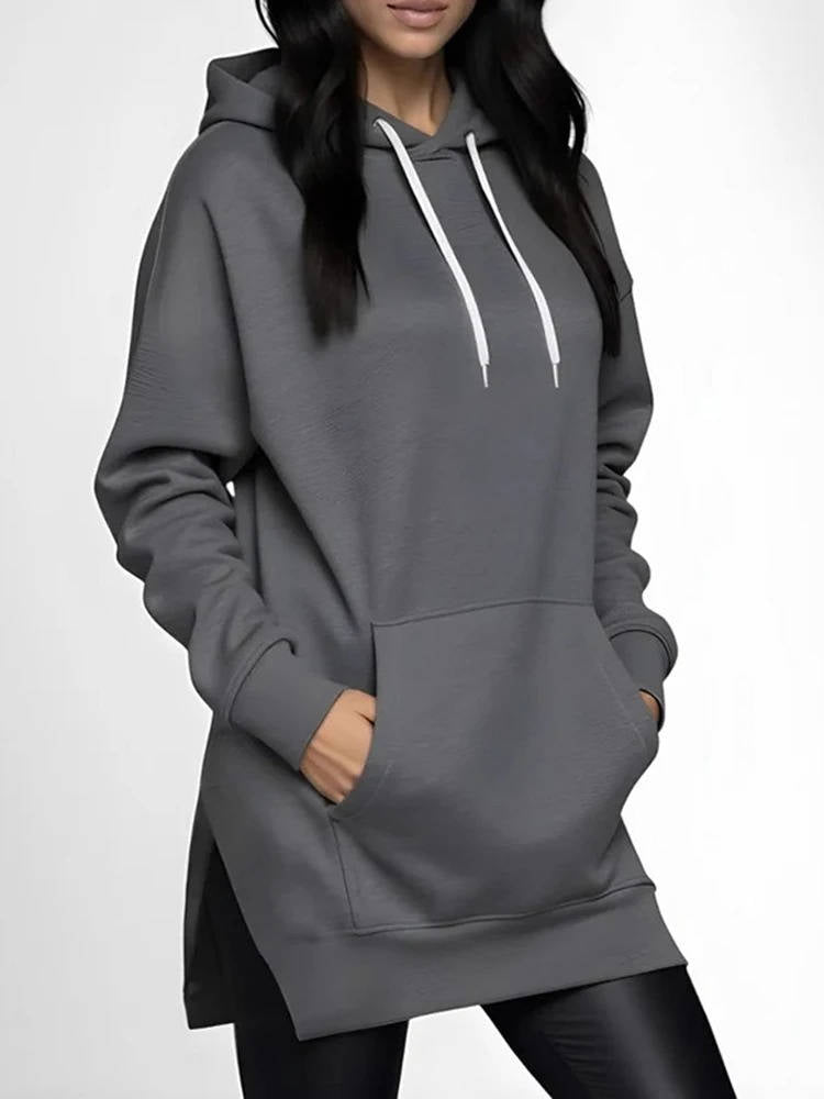 Loose Fit Sweatshirt Dress