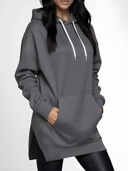 Loose Fit Sweatshirt Dress