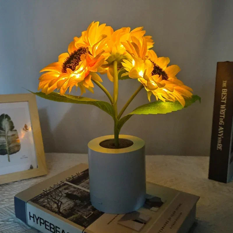 Colorful Solar Powered Table Lamp - Luxicro