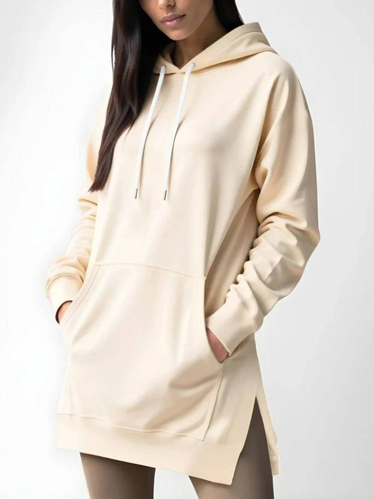 Loose Fit Sweatshirt Dress