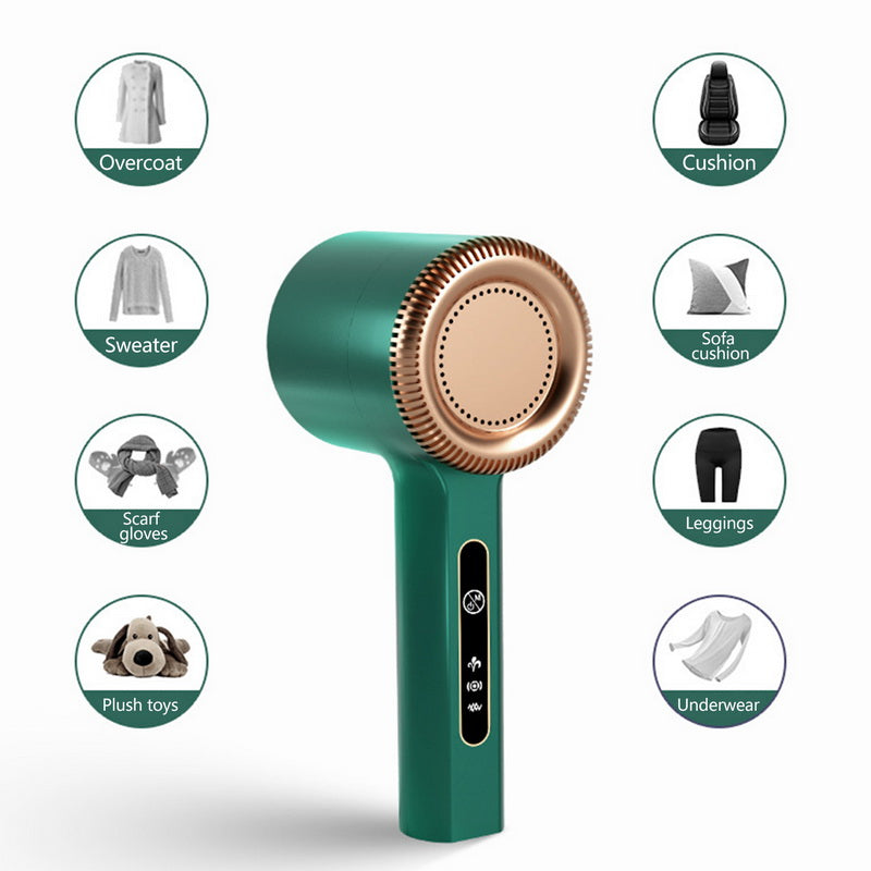 Portable Fabric Lint Remover with USB Charger