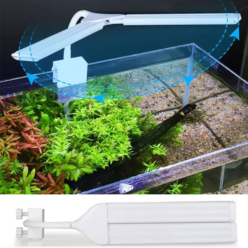Powerful LED Aquarium Clip Lamp for Fish Tank Lighting - Luxicro