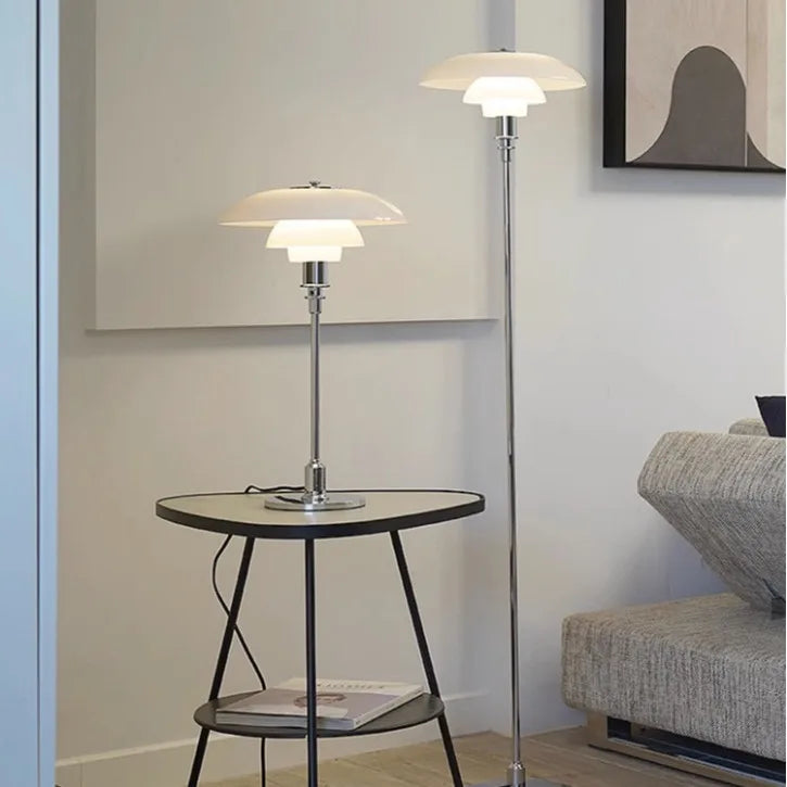 Elegant Clear Desk Lamp