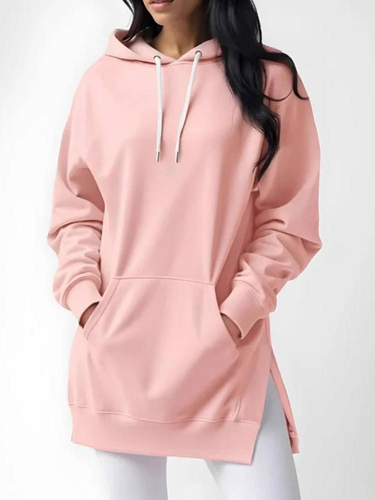 Loose Fit Sweatshirt Dress - Luxicro