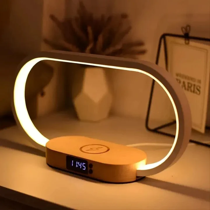 Smart Lamp With Built-In Phone Charger - Luxicro