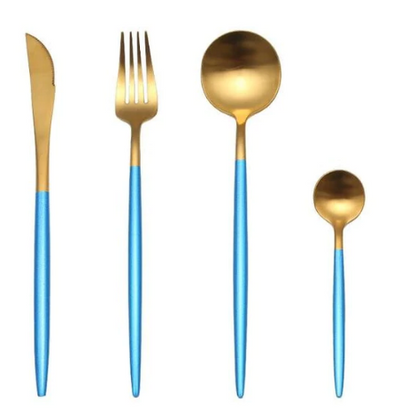 Stainless Steel 24-Piece Silverware Dinner Set