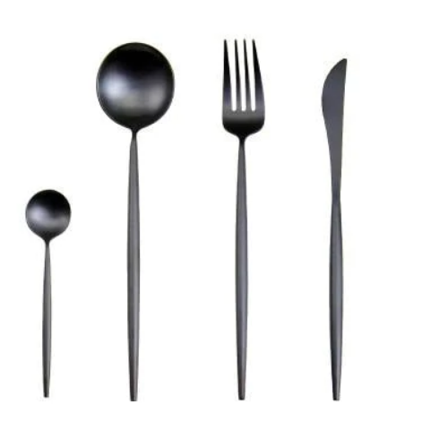 Luxury 24 Piece Gold Tone Silverware Set - Luxicro