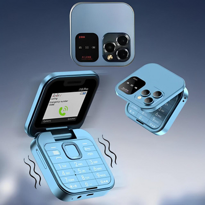 Slim Dual SIM Flip Cell Phone