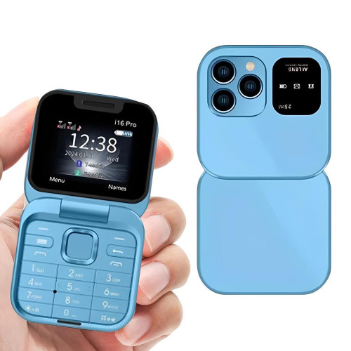 Slim Dual SIM Flip Cell Phone