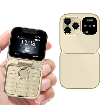 Slim Dual SIM Flip Cell Phone