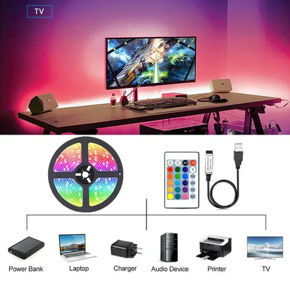 Bright RGB LED Home Lighting Strip