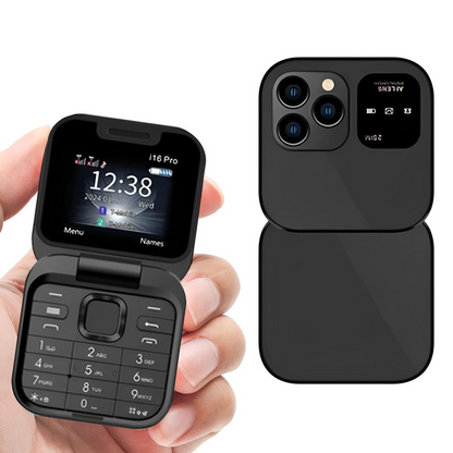 Slim Dual SIM Flip Cell Phone