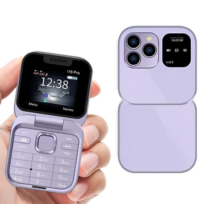 Slim Dual SIM Flip Cell Phone