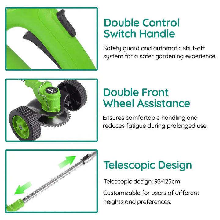 Easy to Use Battery Powered Grass Trimmer