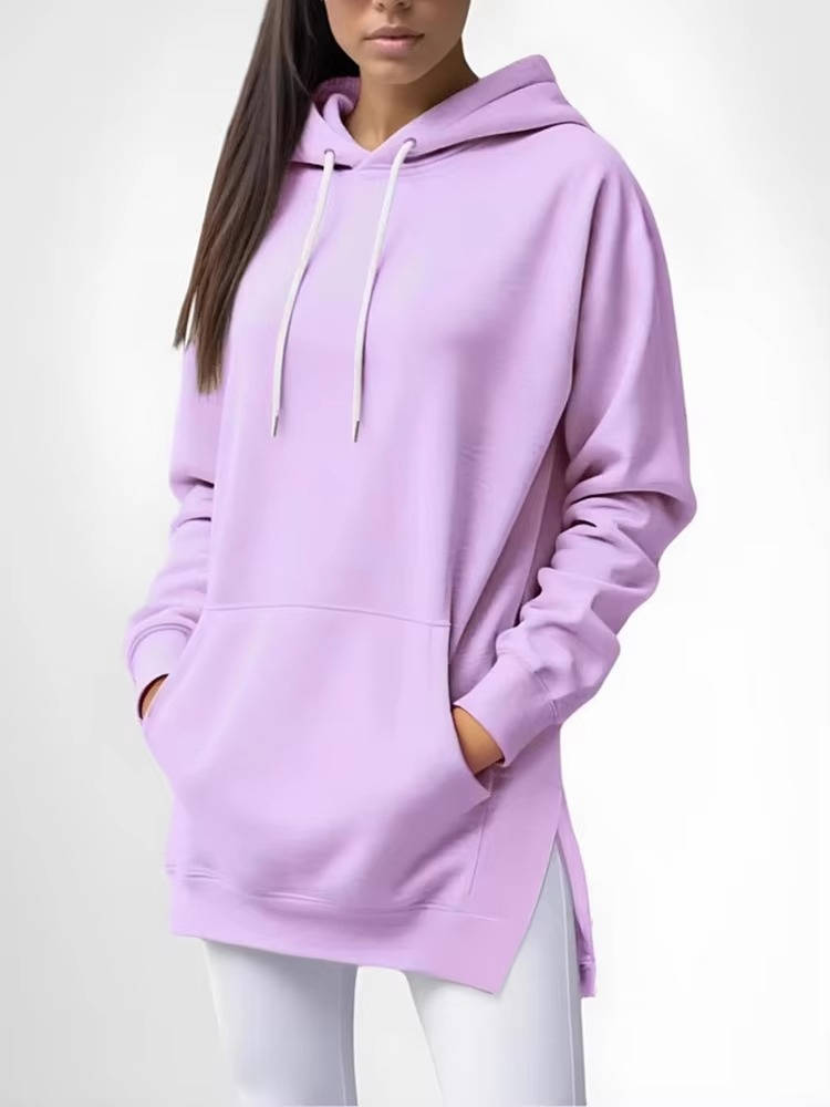Loose Fit Sweatshirt Dress