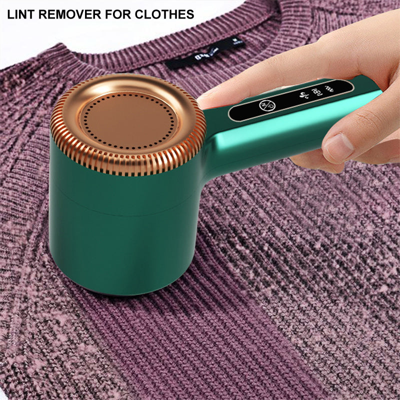 Portable Fabric Lint Remover with USB Charger