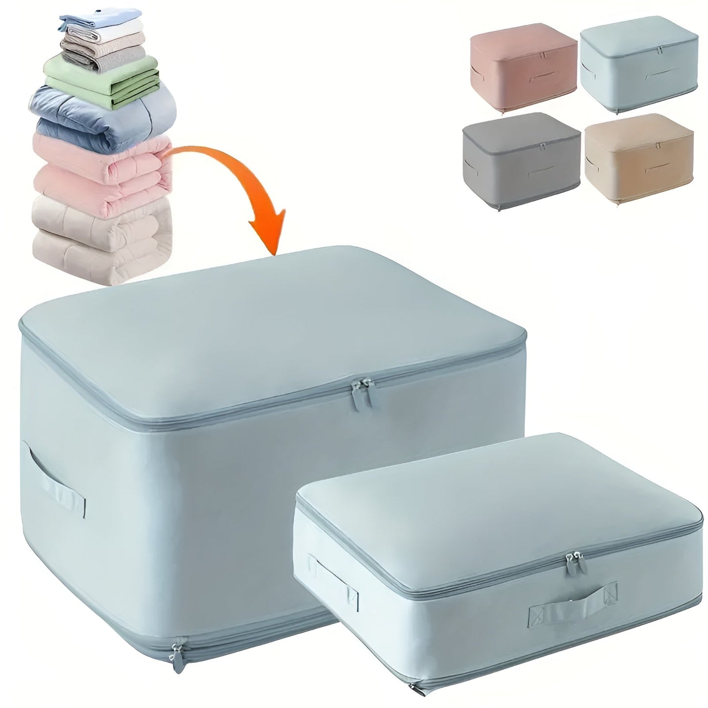 Compact Storage Bags Clothing & Bedding Organizer Set