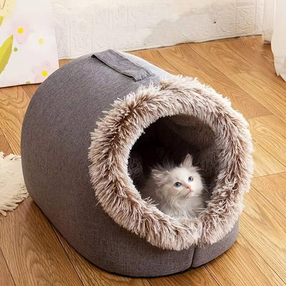 Cozy Fleece Kitty Bed - Luxicro