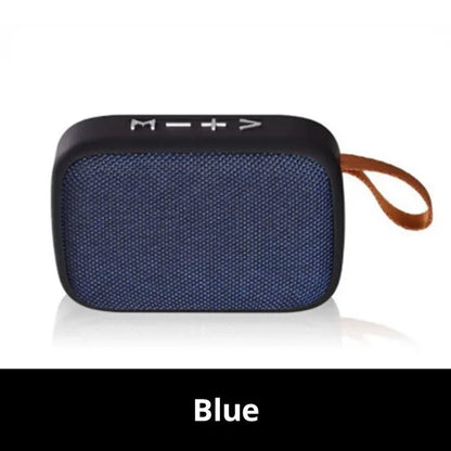 Compact Wireless Bluetooth Speaker with Clear Stereo Sound