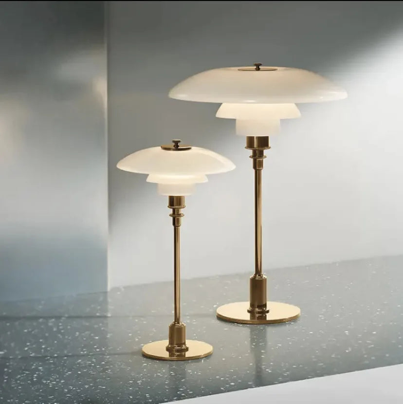 Elegant Clear Desk Lamp