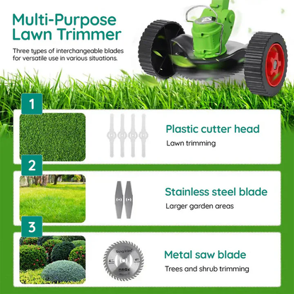 Easy to Use Battery Powered Grass Trimmer