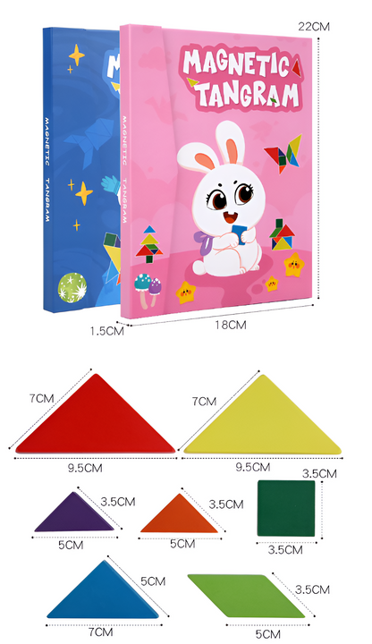 Educational Magnetic Activity Book for Children