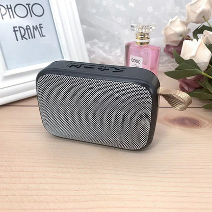 Compact Wireless Bluetooth Speaker with Clear Stereo Sound